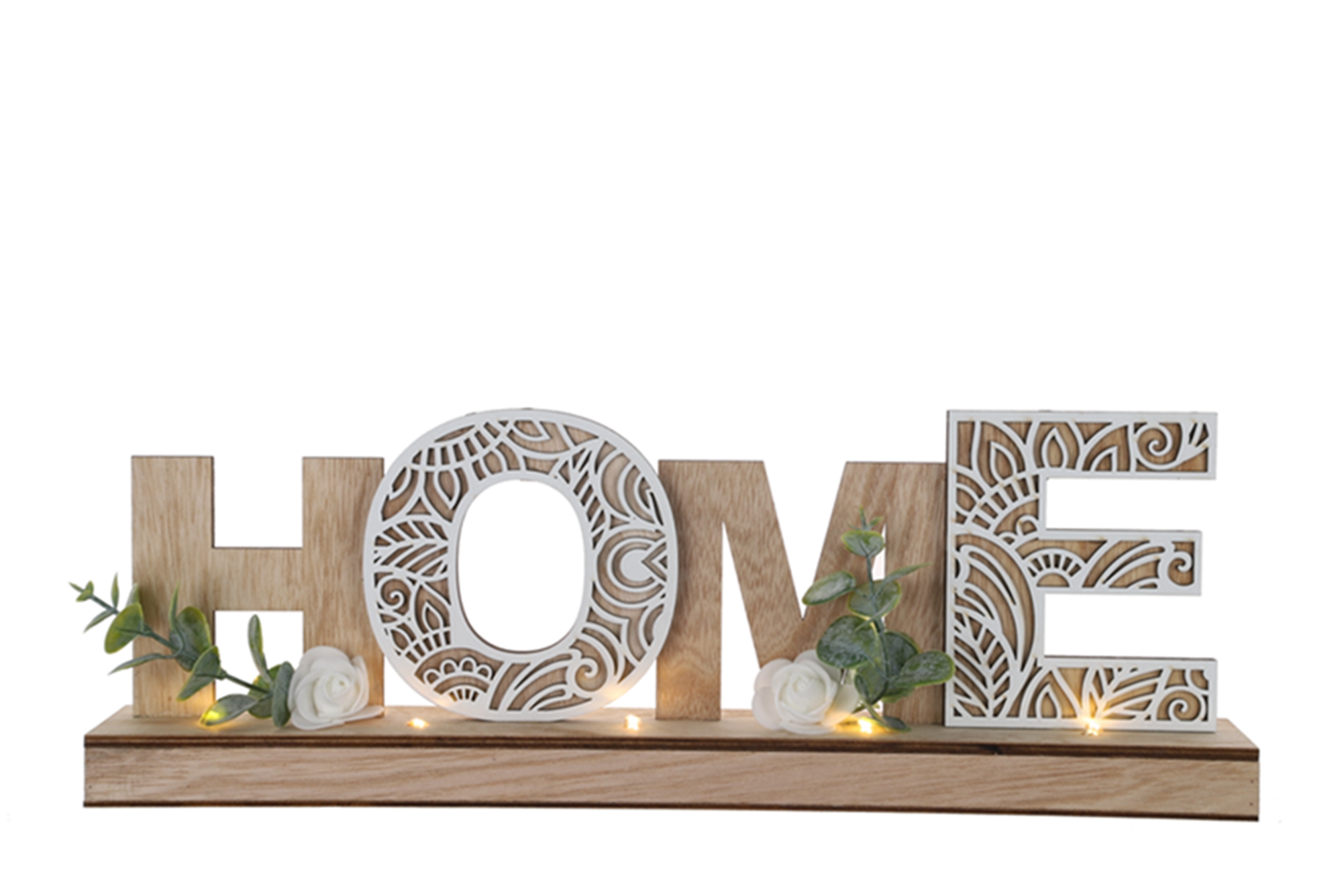 Adornos LED de madera para San Valentín, adornos LED de madera con mensaje "Amor", decoraciones de escritorio, decoraciones para el hogar 6