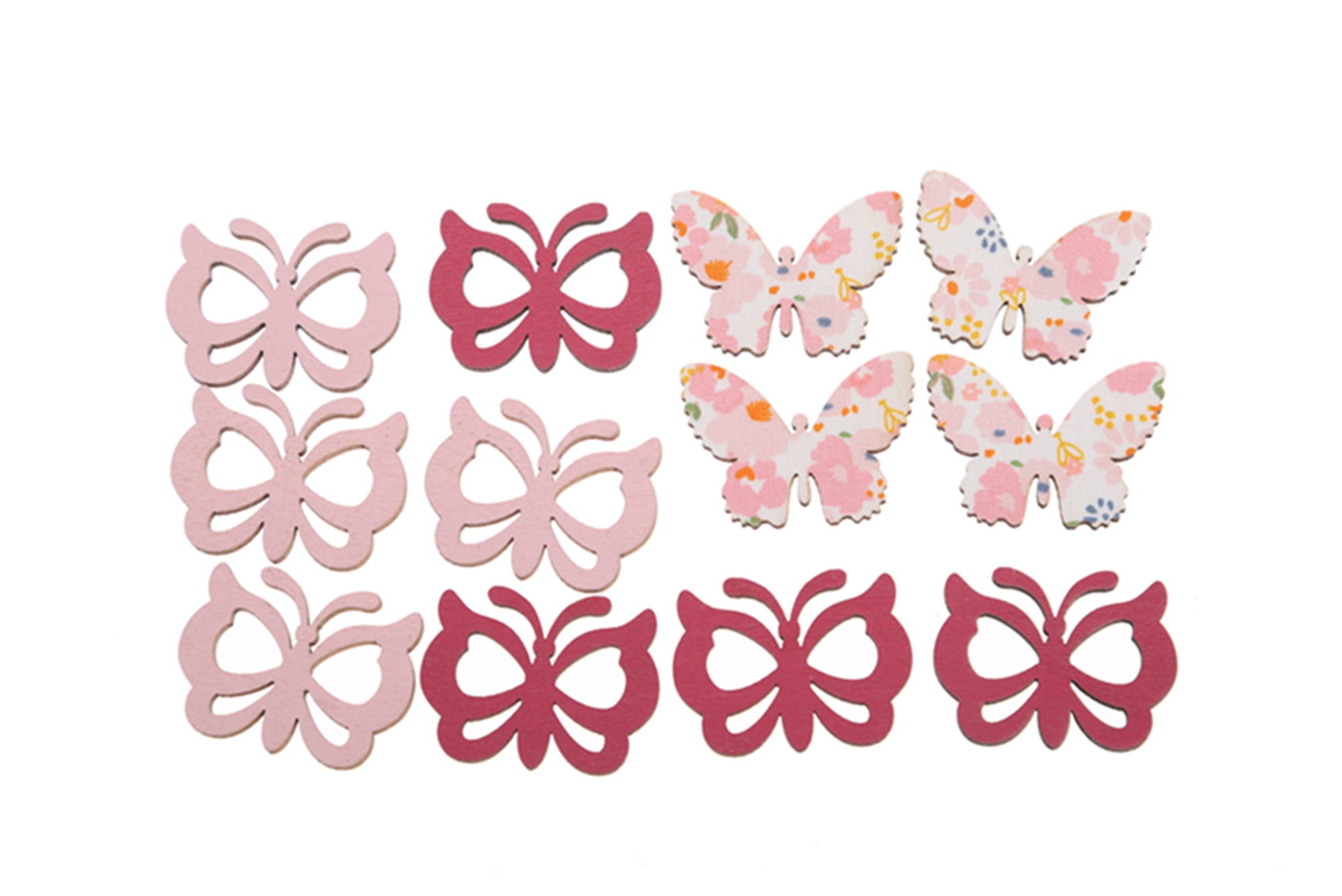 12PCS Easter Wooden Animal Cutout Ornaments Spring Wooden Ornaments Home Decorations 2