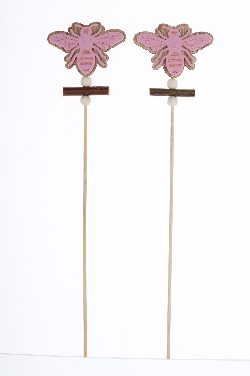 Recortes de abeja de colores primaverales para Pascua, decoraciones de madera para el hogar, proveedor de productos de madera 1