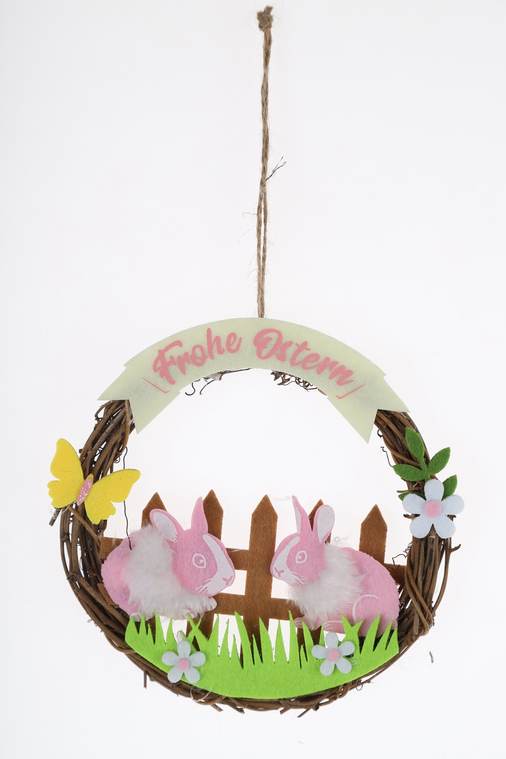 Frühlingszwerg-Anhänger, Frühlingshasen-Anhänger, Ostern, nordischer alter Mann, Kaninchen, Wanddekoration, Ostern, Frühling, Party-Dekorationen 6