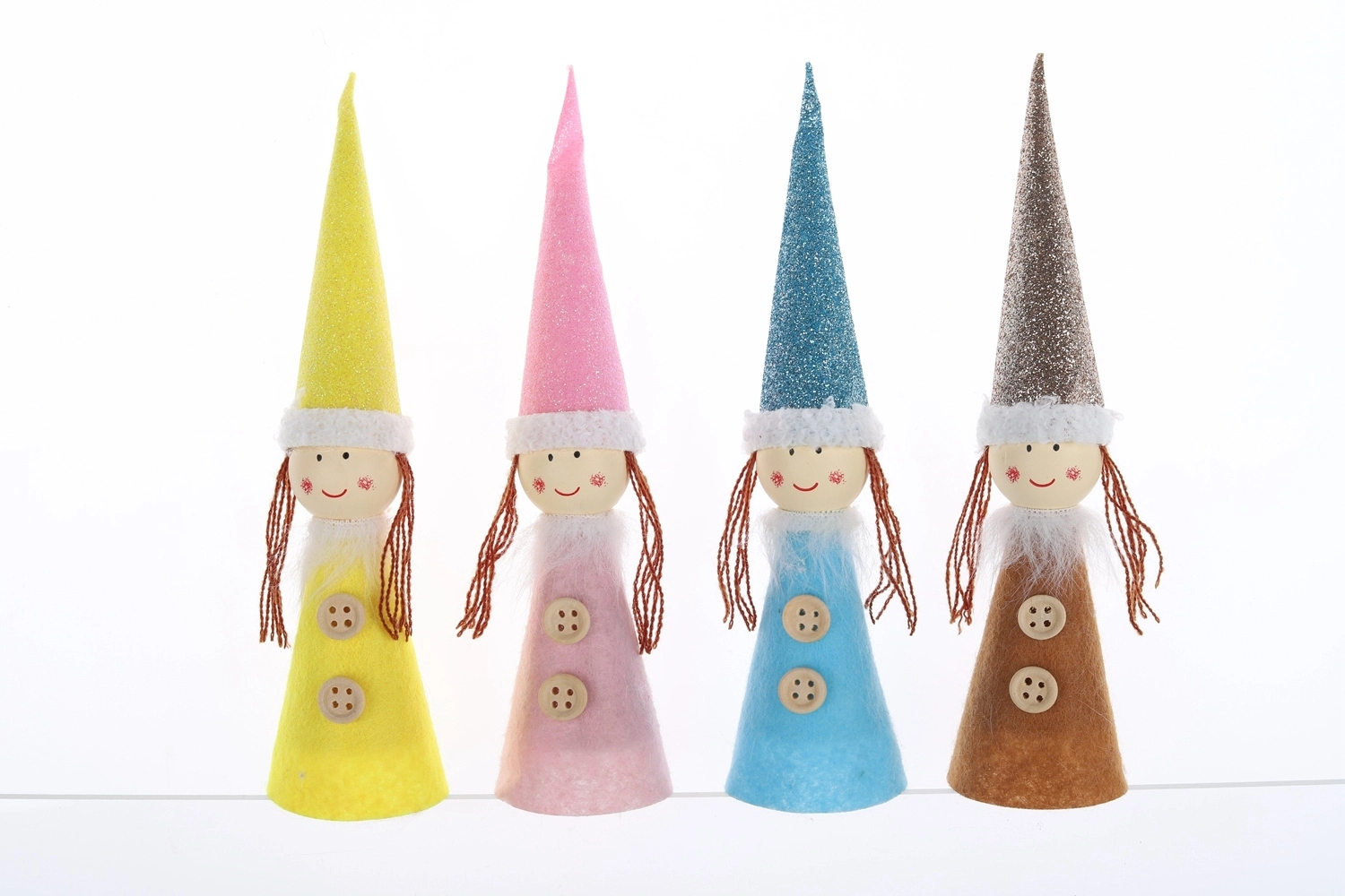Proveedor de adornos de Pascua para mesa de fieltro, muñecos de Pascua y primavera. 1