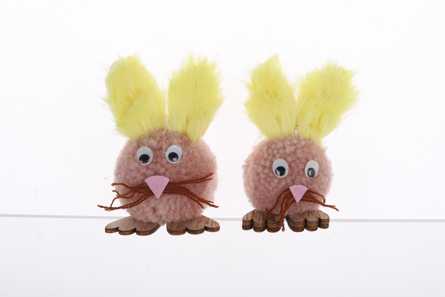 Ostern Große Ohren Hase Desktop Filz Ornamente Ostern Frühling Dekoration Lieferant 4