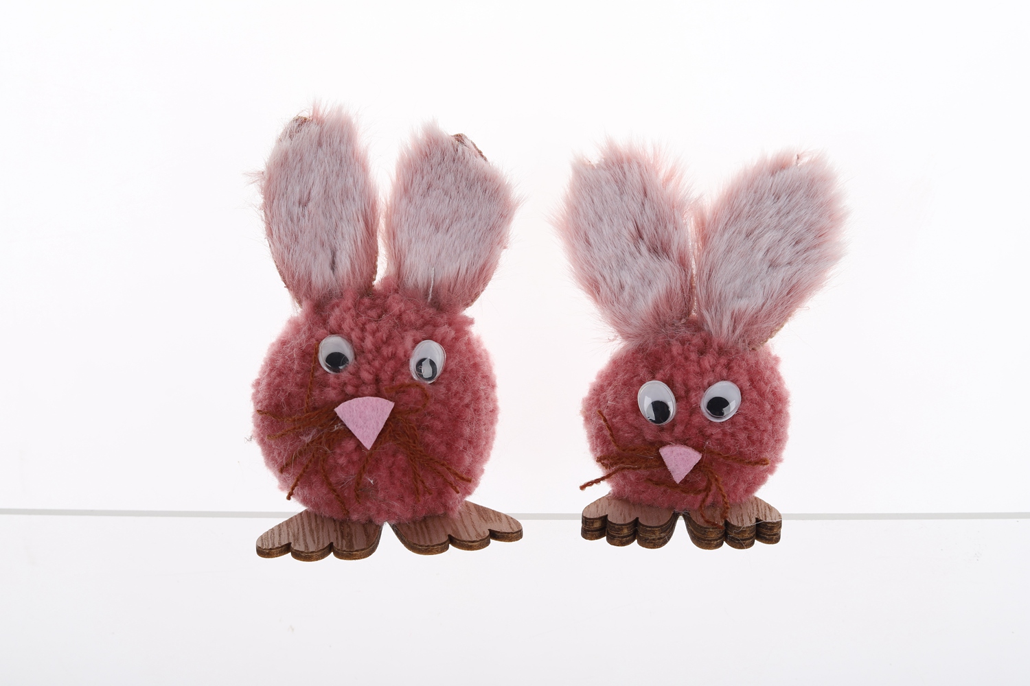 Ostern Große Ohren Hase Desktop Filz Ornamente Ostern Frühling Dekoration Lieferant 8