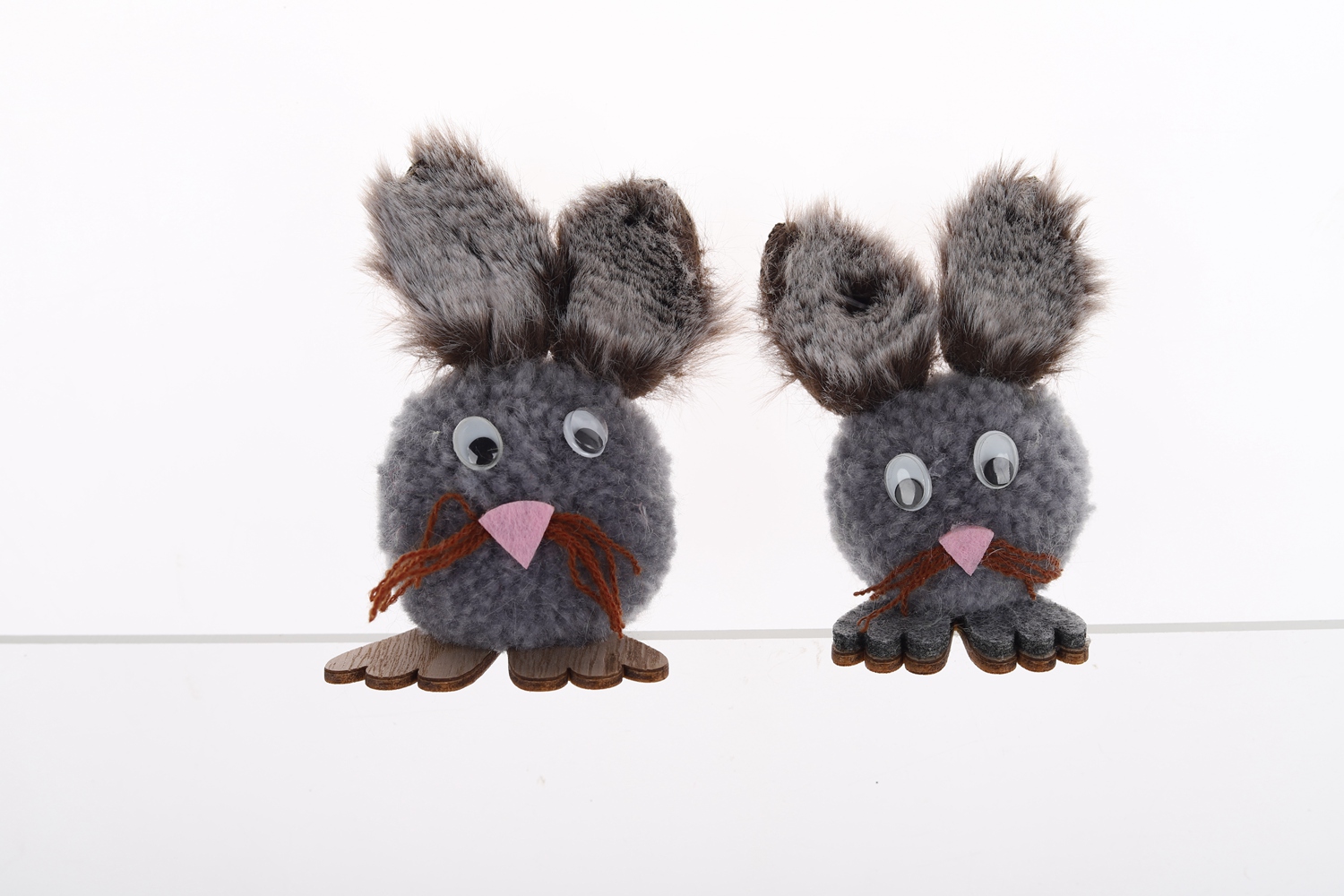 Ostern Große Ohren Hase Desktop Filz Ornamente Ostern Frühling Dekoration Lieferant 10