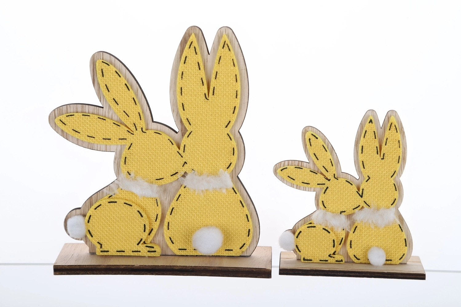 Easter Bunny Ornament Felt Tabletop Decoration Plush Decoration Party Spring Festive Decoration 1