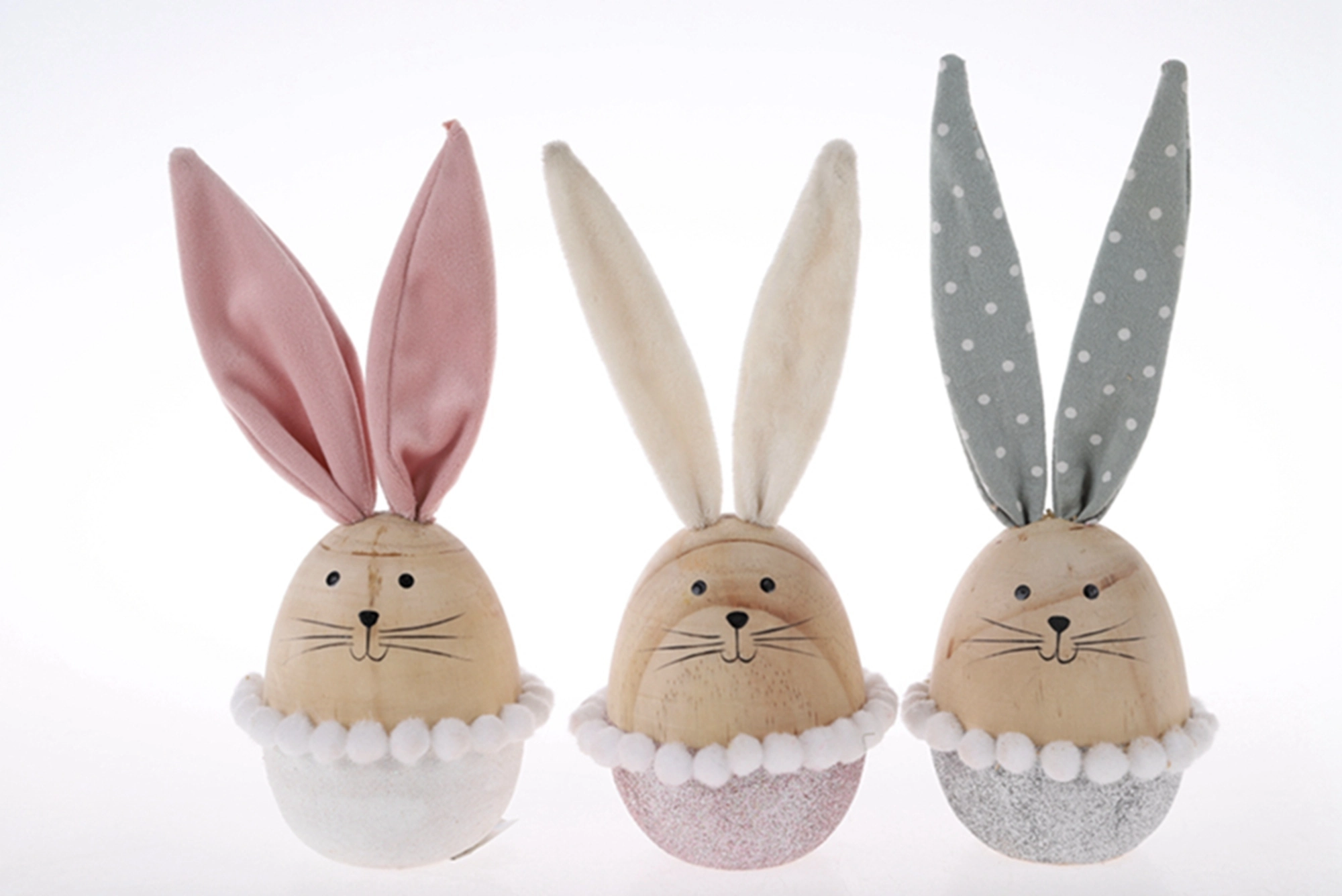 Easter Wooden Ornaments Bunny Desk Ornaments Spring Home Decor 1