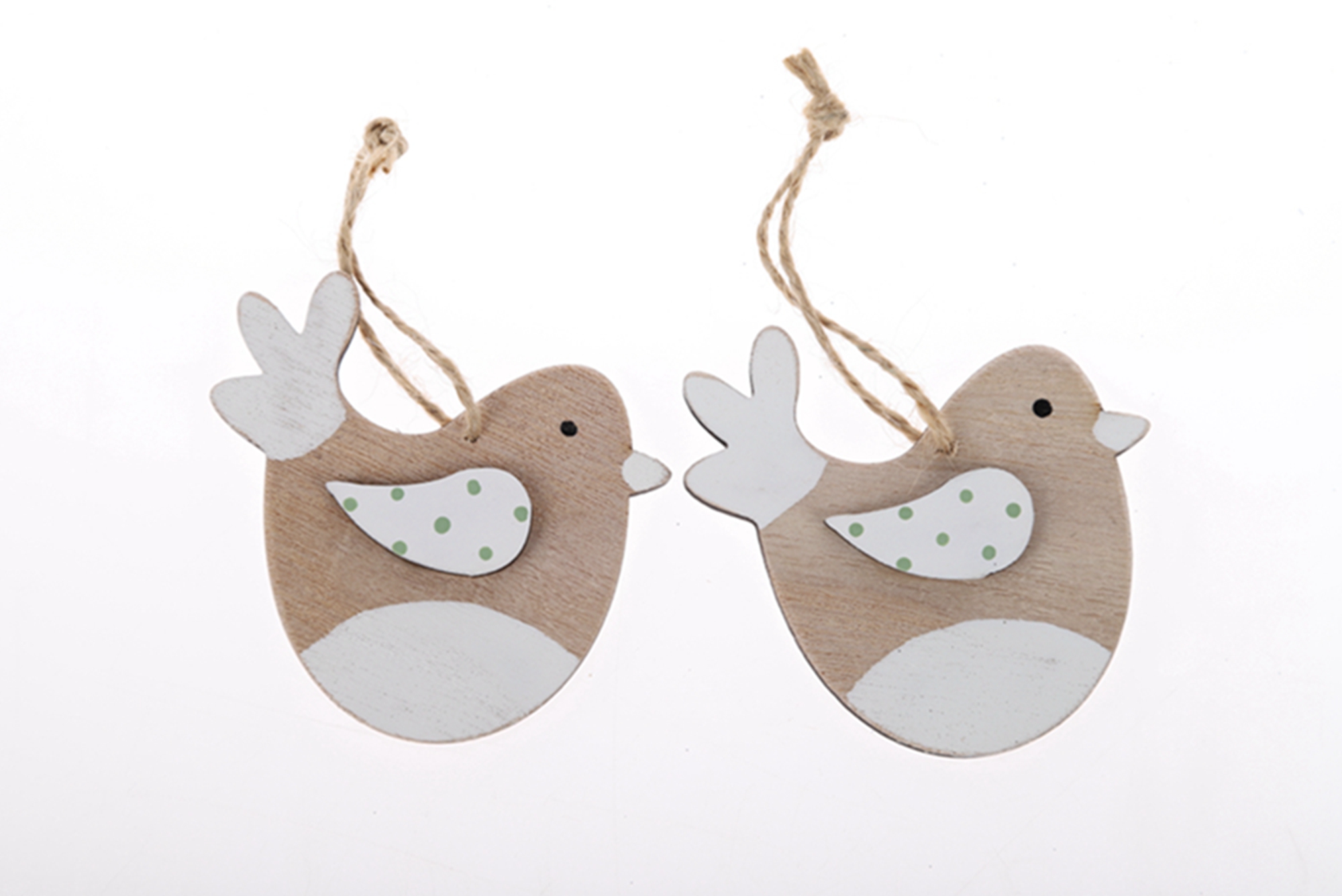 Adornos colgantes de madera para Pascua, recortes de madera, decoraciones de Pascua, colgantes de pollo de madera 7