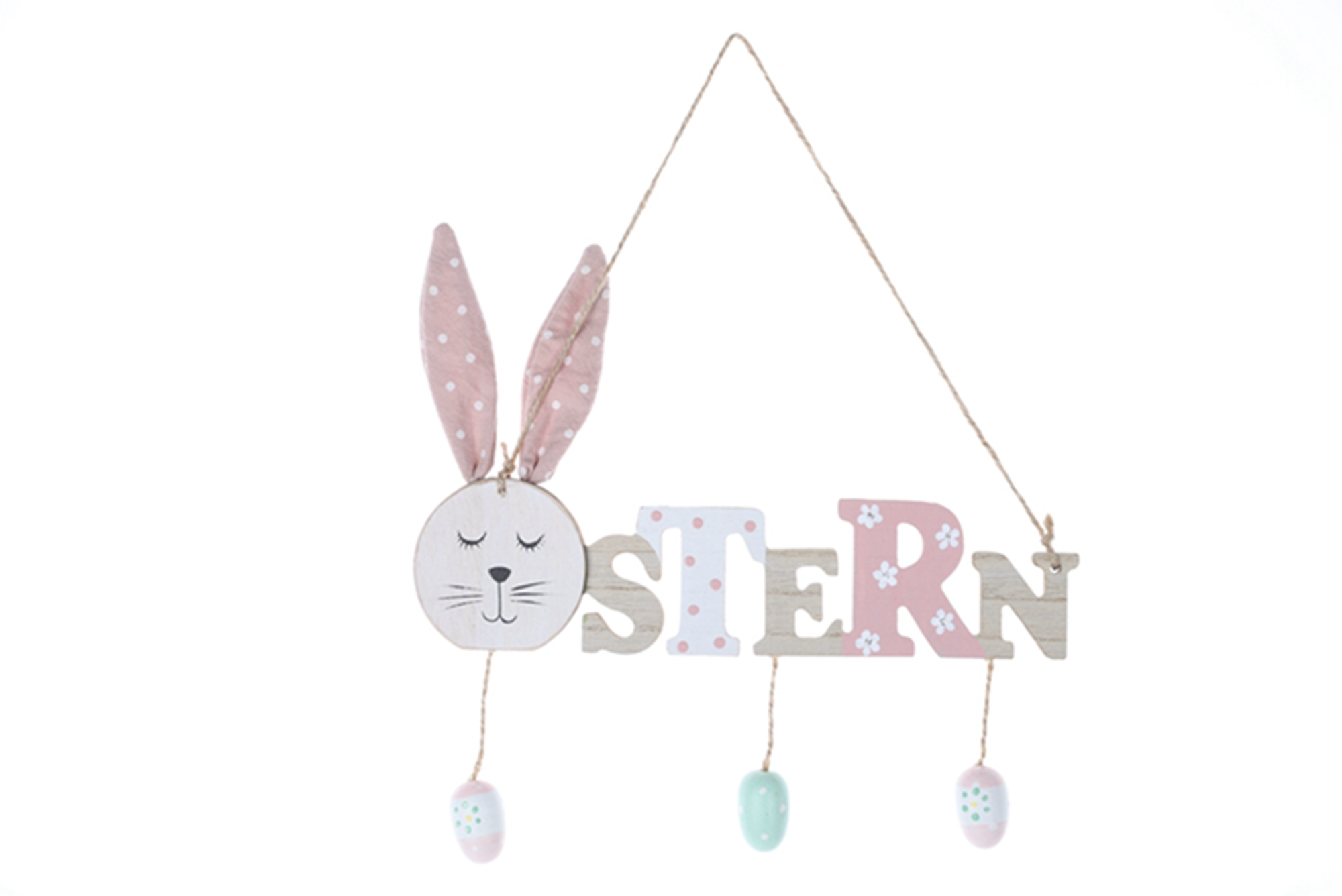 Decoración del día de Pascua, letra de madera, letrero de Pascua, colgante, adorno decorativo para el hogar y el jardín. 1
