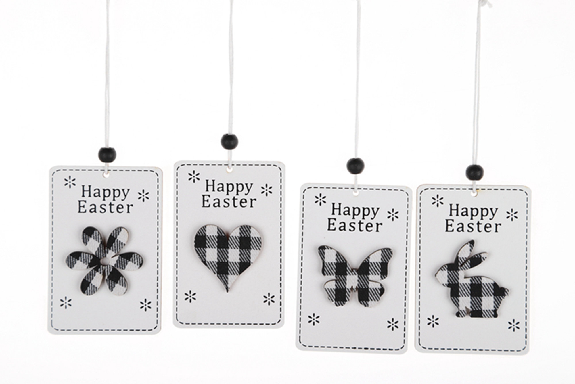 Adornos de madera para Pascua, letrero colgante para el hogar, regalo para fiesta de primavera y Pascua. 8