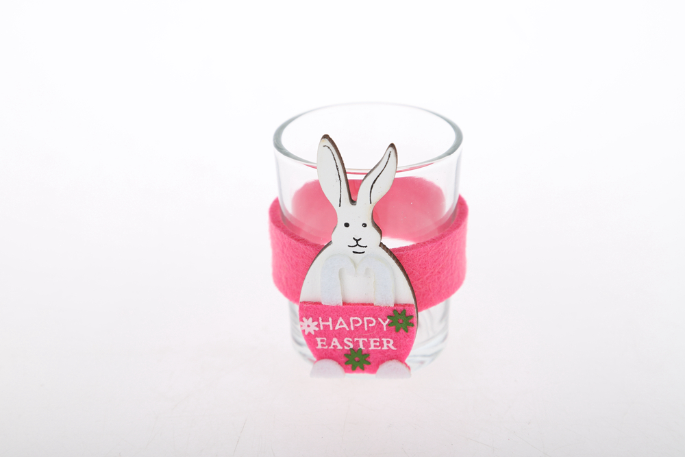 Porta servilletas con forma de anillo, para Pascua, con forma de orejas de conejo, para fiestas y pañuelos. 5