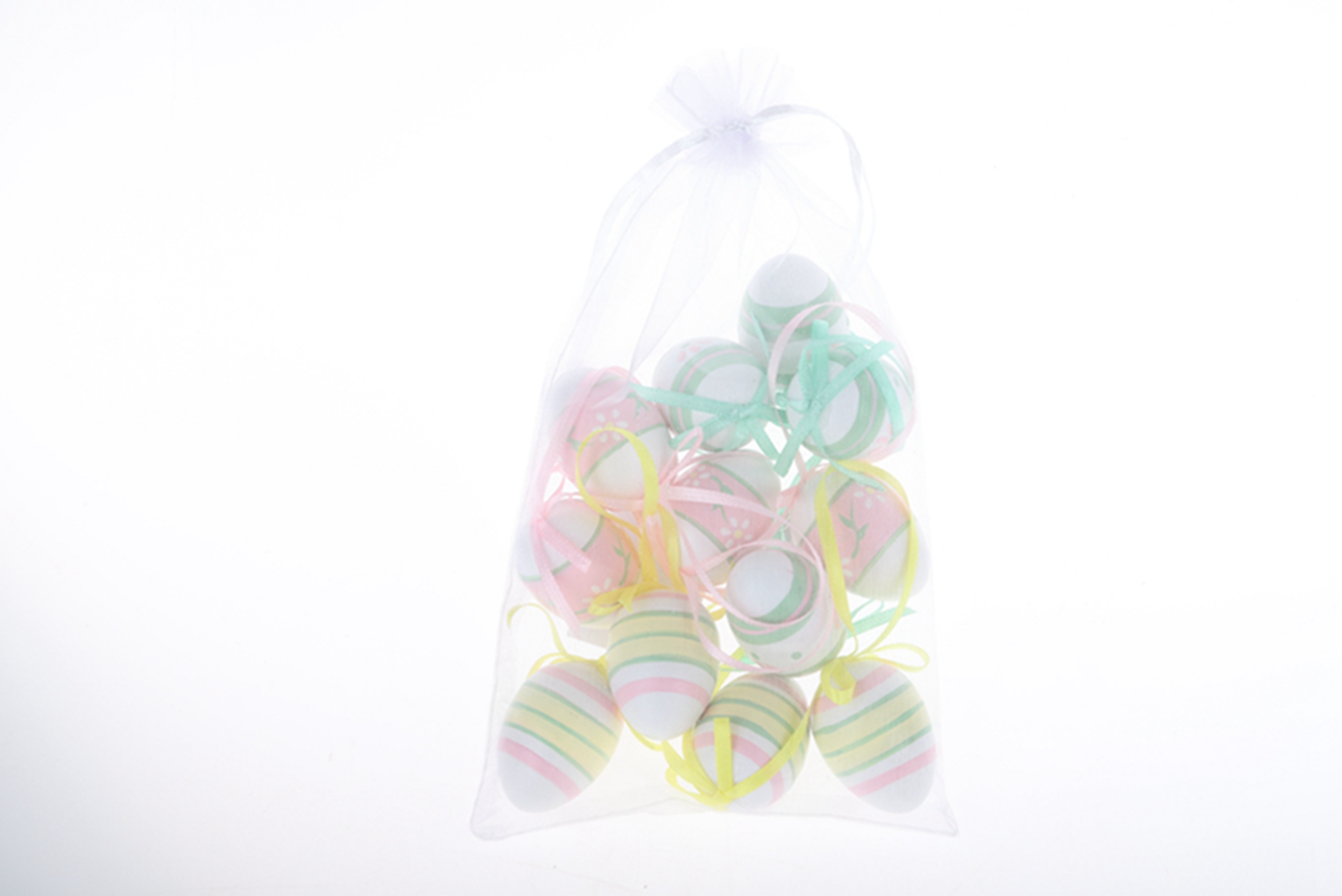 Easter Artificial Eggs Decorations For Home Colorful Easter Eggs Hanging Craft Kids Gift 2