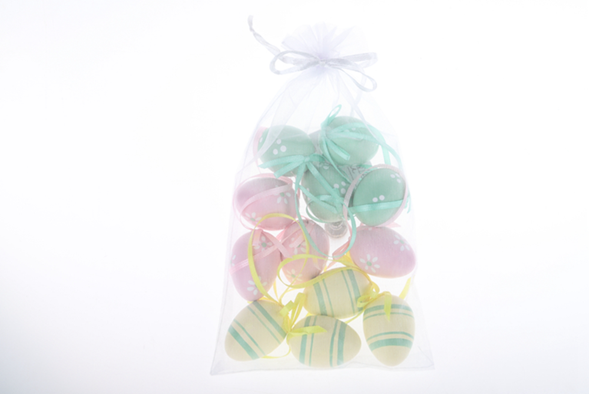 Easter Artificial Eggs Decorations For Home Colorful Easter Eggs Hanging Craft Kids Gift 5