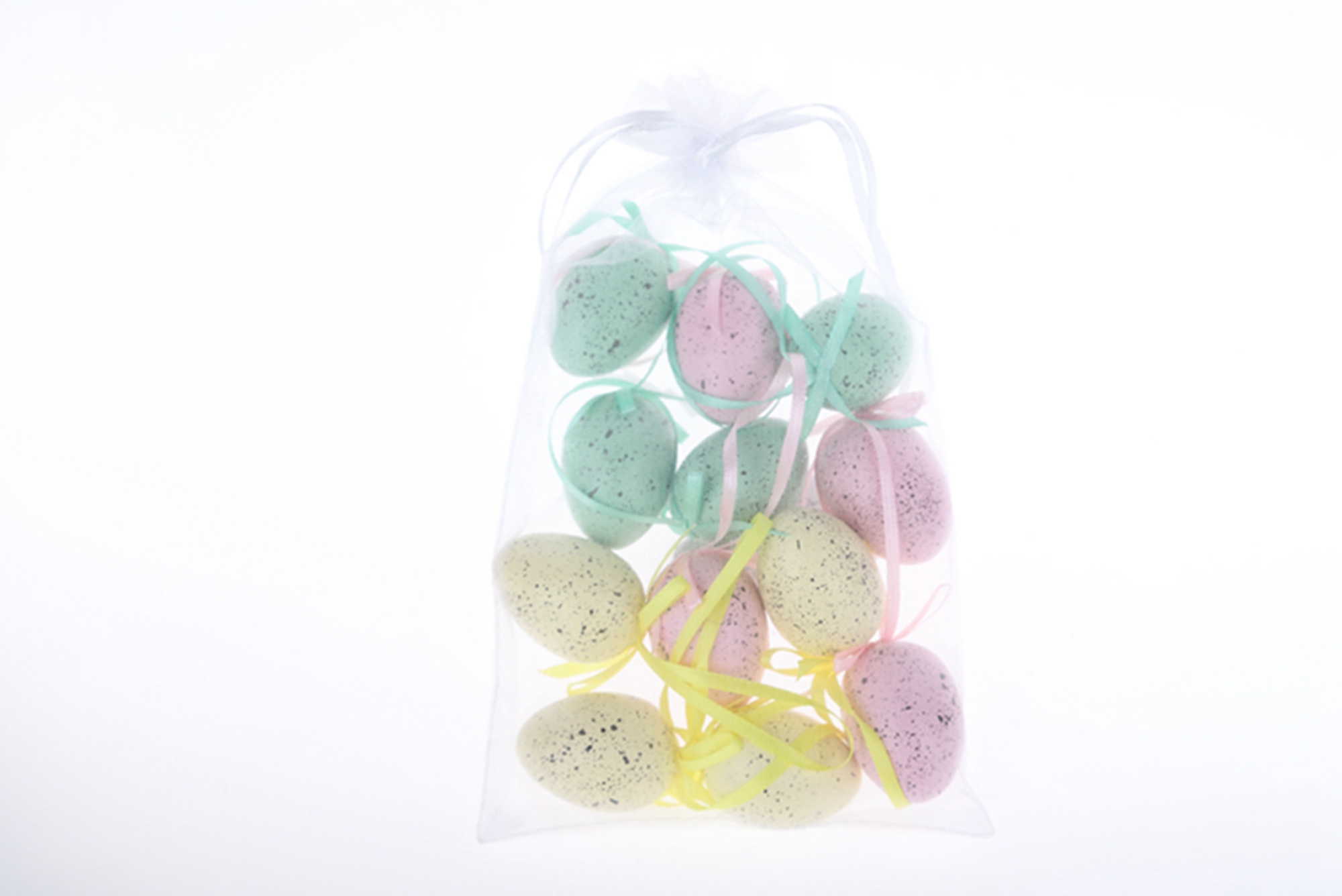 Easter Artificial Eggs Decorations For Home Colorful Easter Eggs Hanging Craft Kids Gift 8
