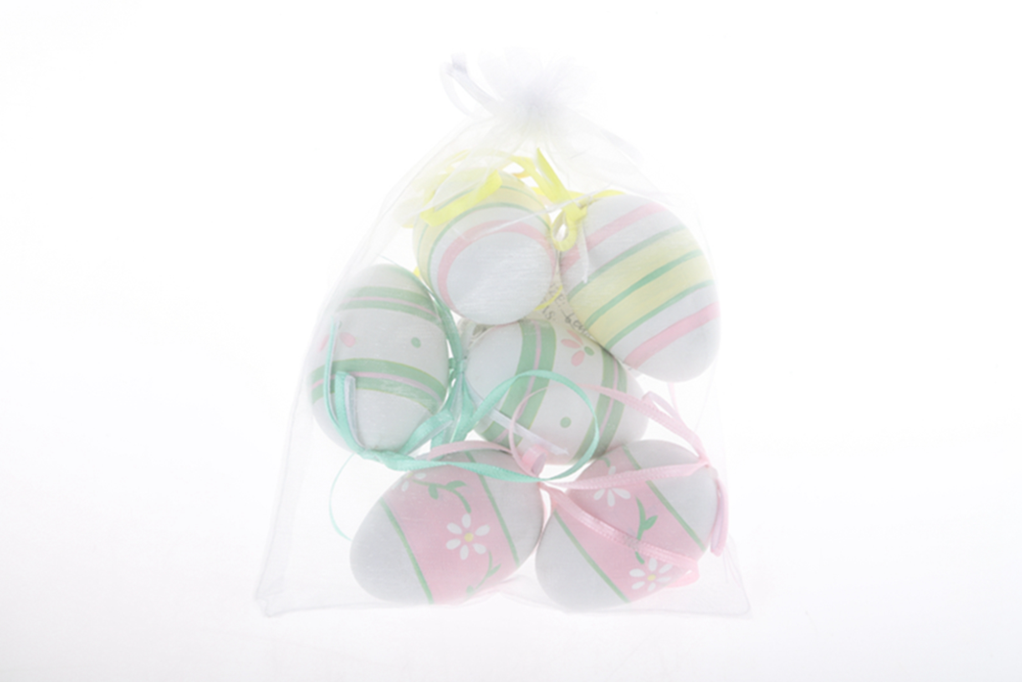 Easter Artificial Eggs Decorations For Home Colorful Easter Eggs Hanging Craft Kids Gift 10