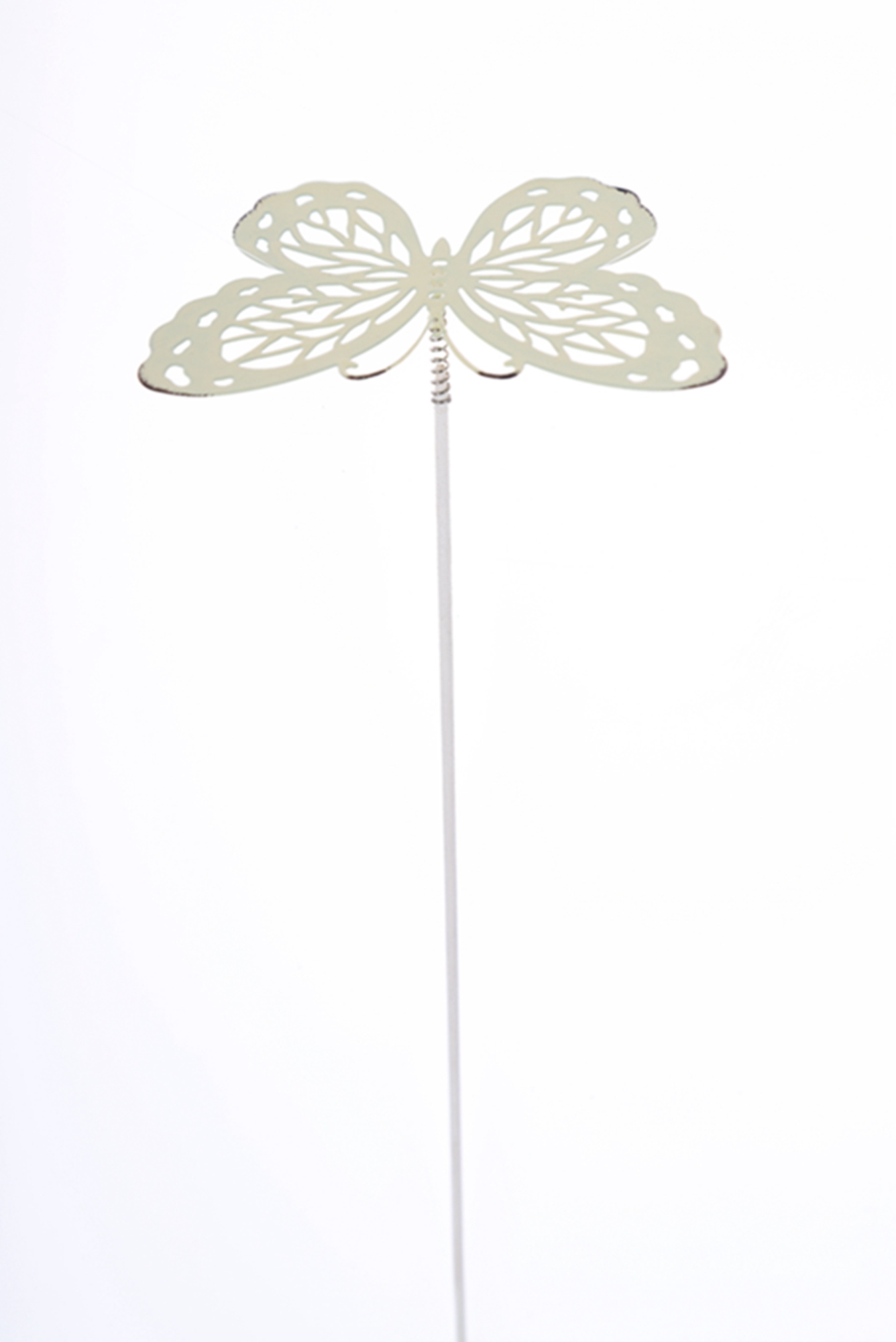 Macarrones de Pascua con forma de mariposa, esquejes de hojalata, decoración para fiestas de primavera y hogar. 7