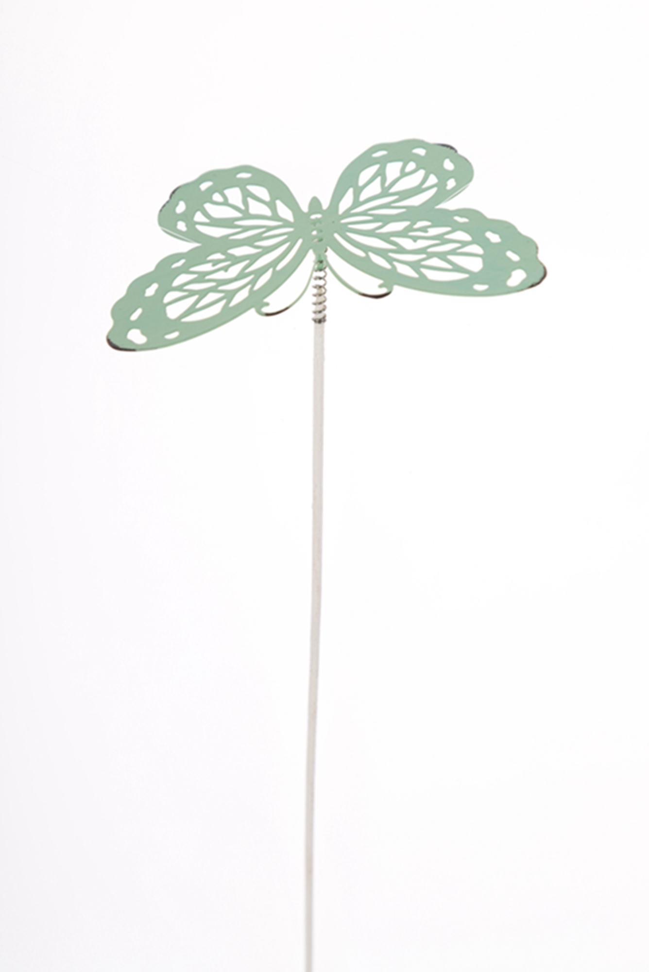 Macarrones de Pascua con forma de mariposa, esquejes de hojalata, decoración para fiestas de primavera y hogar. 5