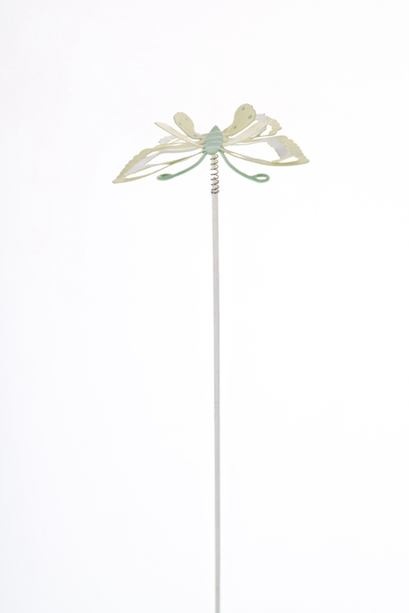 Macarrones de Pascua con forma de mariposa, esquejes de hojalata, decoración para fiestas de primavera y hogar. 9