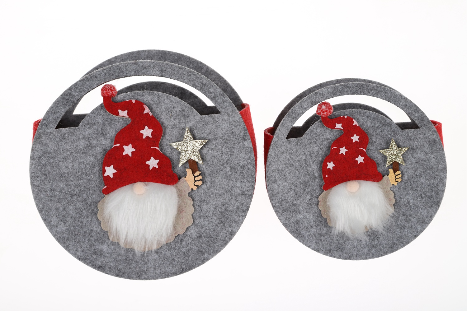 Weihnachten Tote Tasche Großhandel Filz Lagerung Tasche Kinder Gnome Tasche Festliche Party Dekoration 1