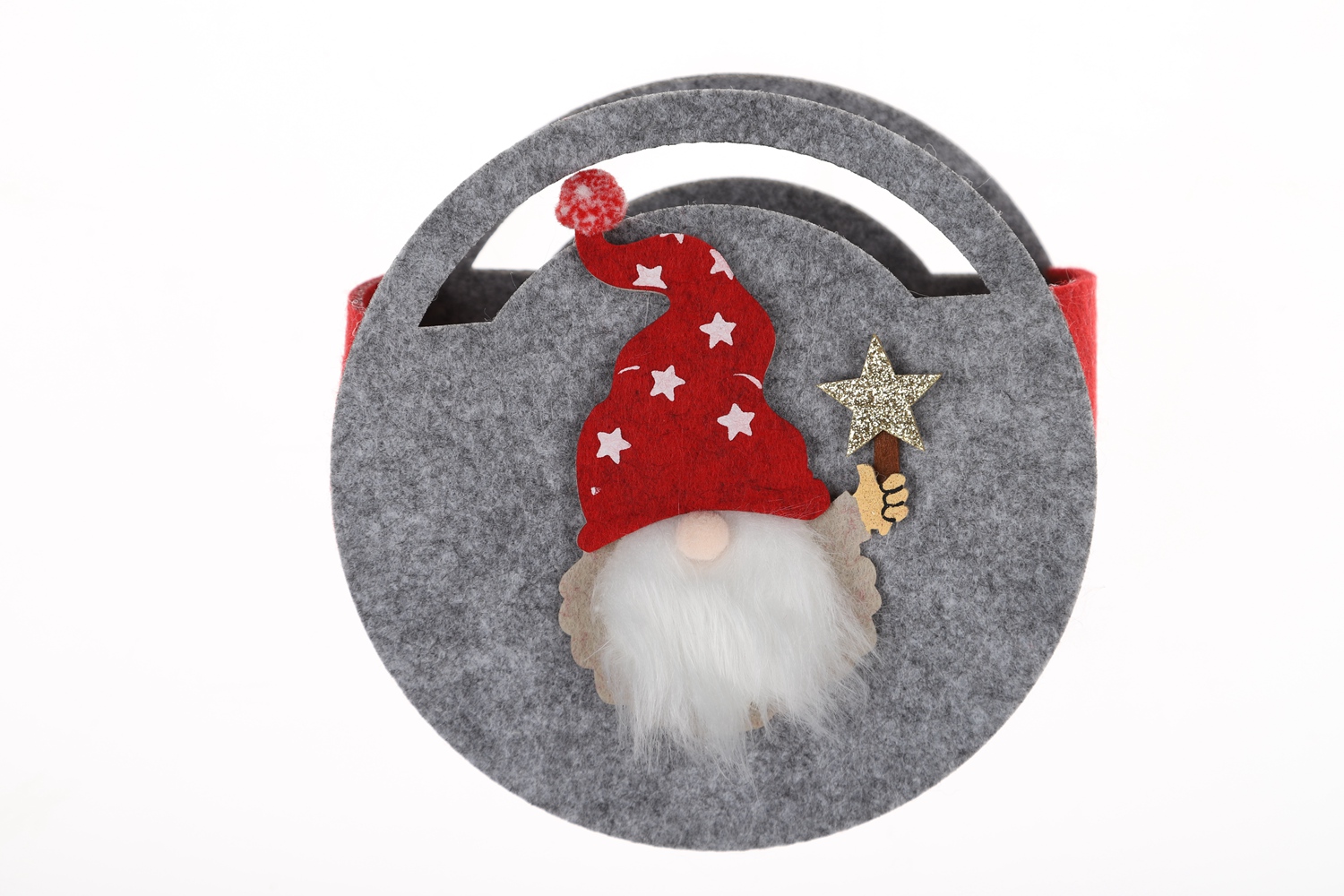 Weihnachten Tote Tasche Großhandel Filz Lagerung Tasche Kinder Gnome Tasche Festliche Party Dekoration 2