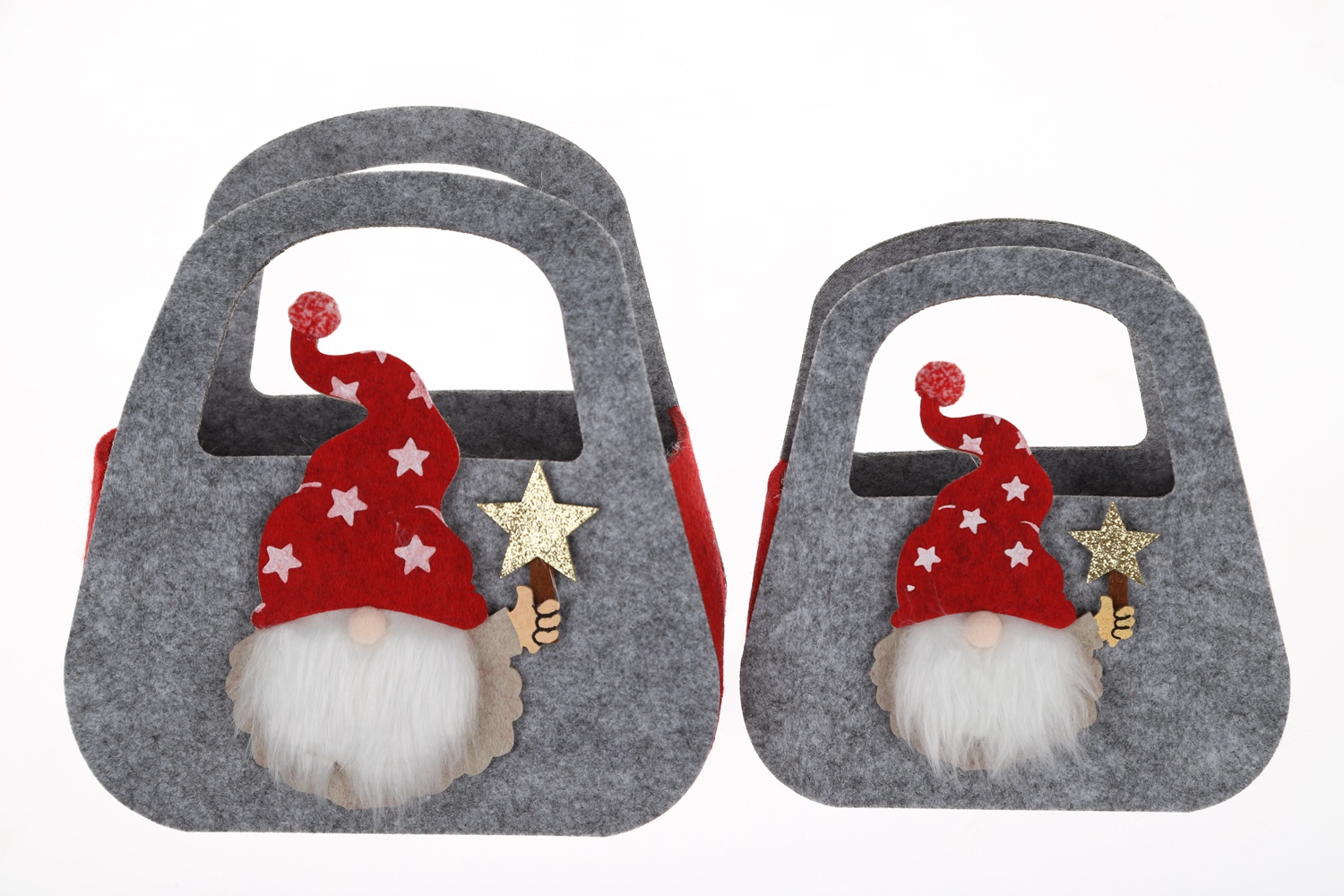 Weihnachten Tote Tasche Großhandel Filz Lagerung Tasche Kinder Gnome Tasche Festliche Party Dekoration 4