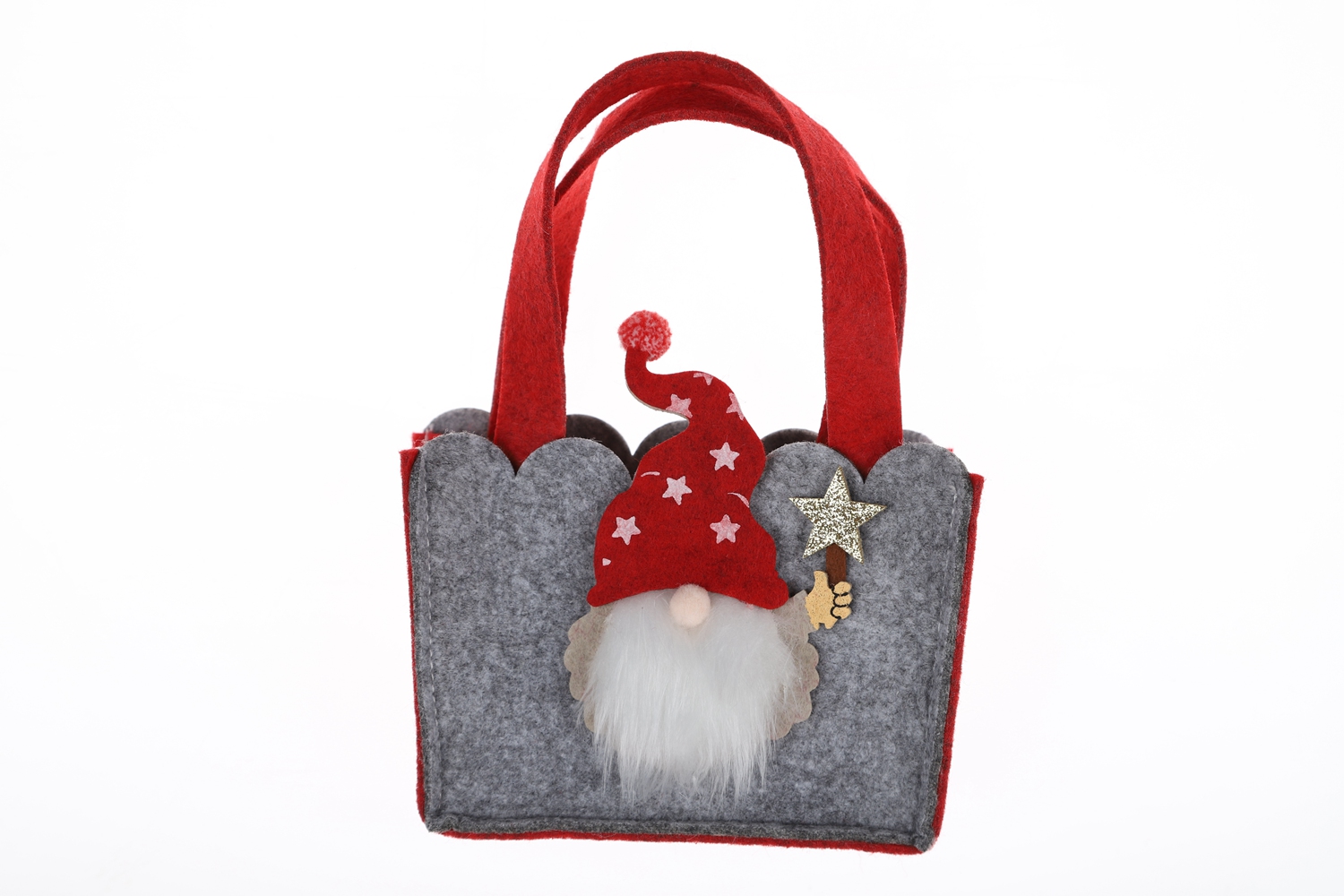 Weihnachten Tote Tasche Großhandel Filz Lagerung Tasche Kinder Gnome Tasche Festliche Party Dekoration 9