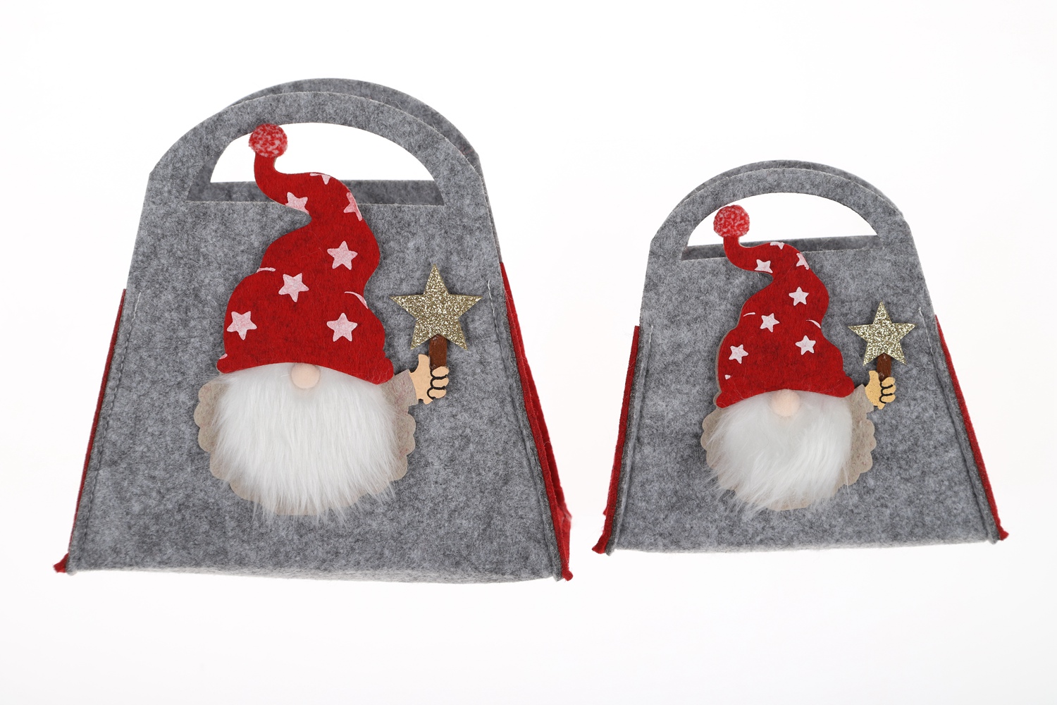 Weihnachten Filz Tasche Kreative Gnome Tote Kinder Geschenk Tasche Winter Party Dekoration 7