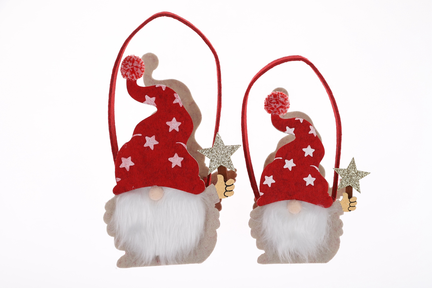 Neujahr Filz Handwerk Weihnachten Gnome Tasche Großhandel Filz Aufbewahrungstasche Festliche Party Dekoration 2