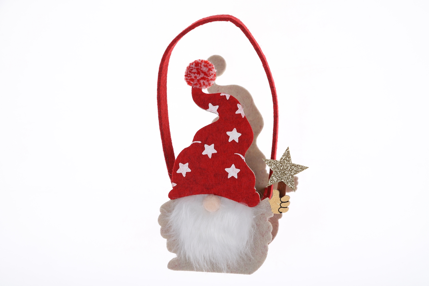 Neujahr Filz Handwerk Weihnachten Gnome Tasche Großhandel Filz Aufbewahrungstasche Festliche Party Dekoration 6