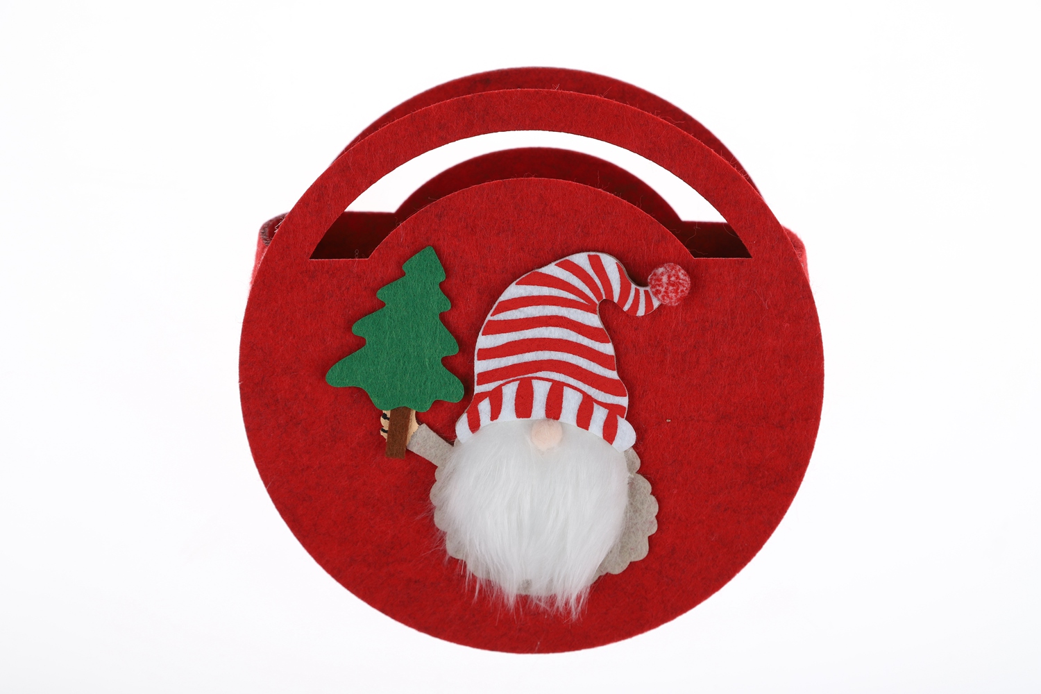 Filz Tote Korb Weihnachten Elf Tasche Großhandel Gnome Tote Winter Party Dekoration 2