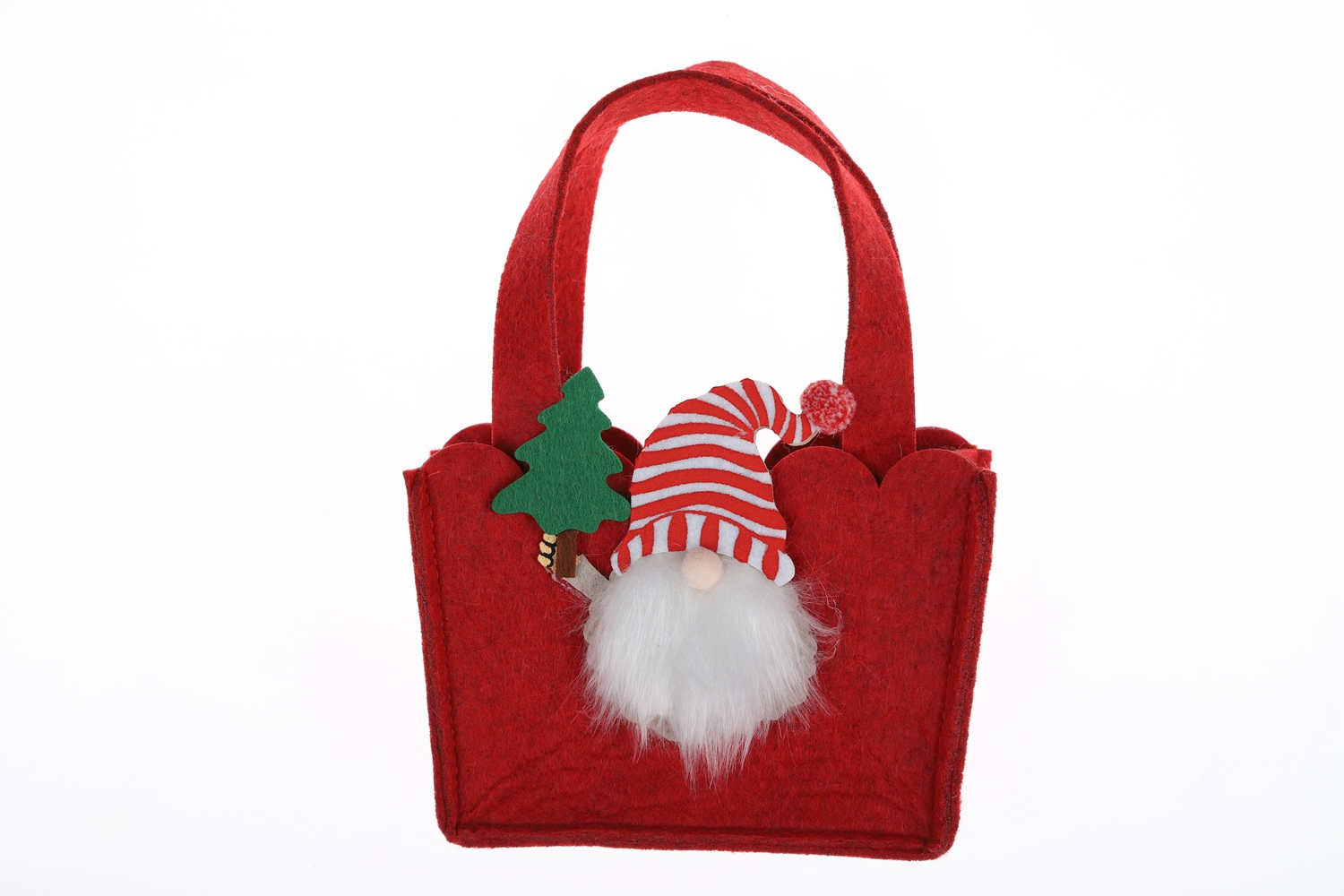 Filz Tote Korb Weihnachten Elf Tasche Großhandel Gnome Tote Winter Party Dekoration 3