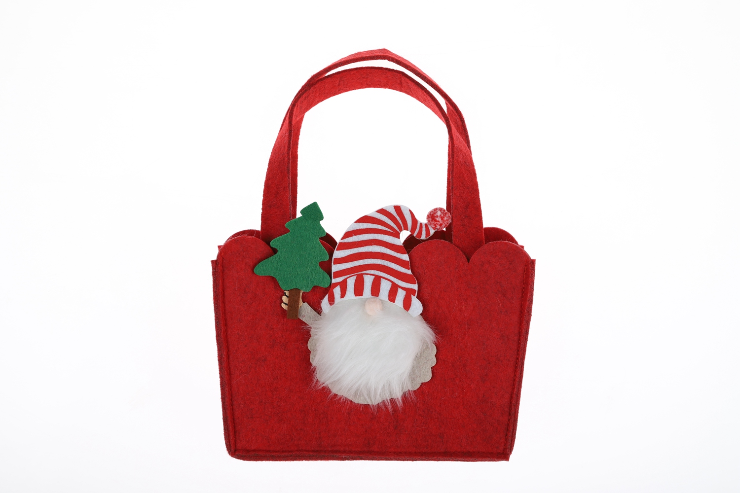 Filz Tote Korb Weihnachten Elf Tasche Großhandel Gnome Tote Winter Party Dekoration 7