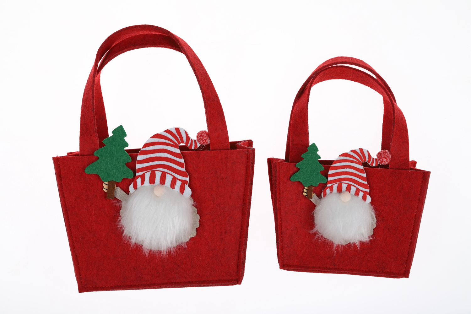 Filz Tote Korb Weihnachten Elf Tasche Großhandel Gnome Tote Winter Party Dekoration 8