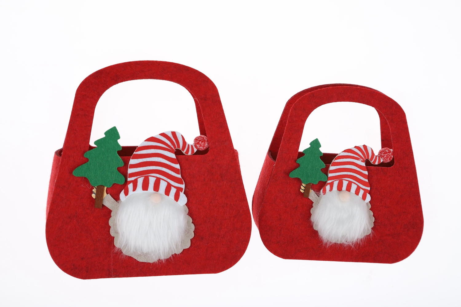 Winter-Geschenktüten, Weihnachtsfilz-Handtaschen, große Kapazität, Aufbewahrungstaschen, Großhandel, Urlaubshandwerk 4