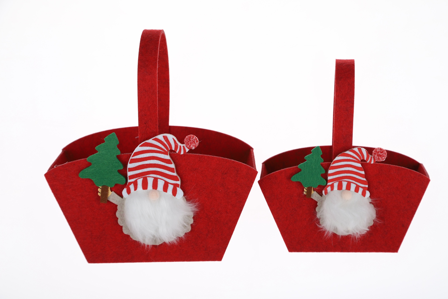 Winter Planter Cover Christmas Felt Tote Bag Gnome Tote Bag Wholesale Holiday Crafts 4