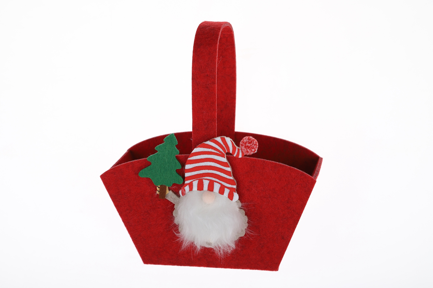 Winter Planter Cover Christmas Felt Tote Bag Gnome Tote Bag Wholesale Holiday Crafts 9