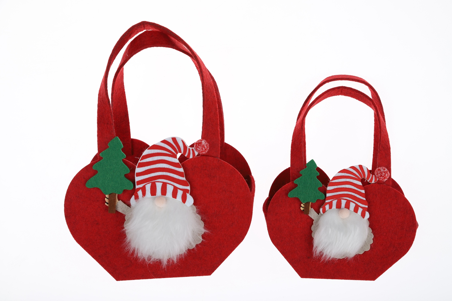 Winter Planter Cover Christmas Felt Tote Bag Gnome Tote Bag Wholesale Holiday Crafts 7