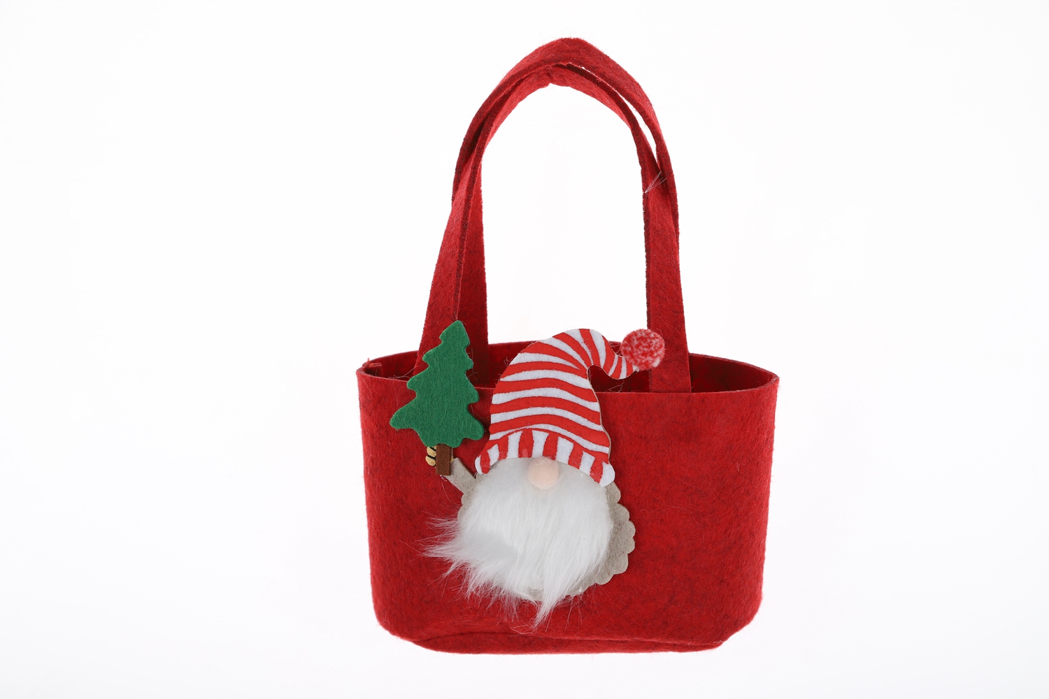 Filz Aufbewahrungseimer Weihnachtsgeschenk Tasche Winter Filz Handwerk Großhandel Handtasche 2