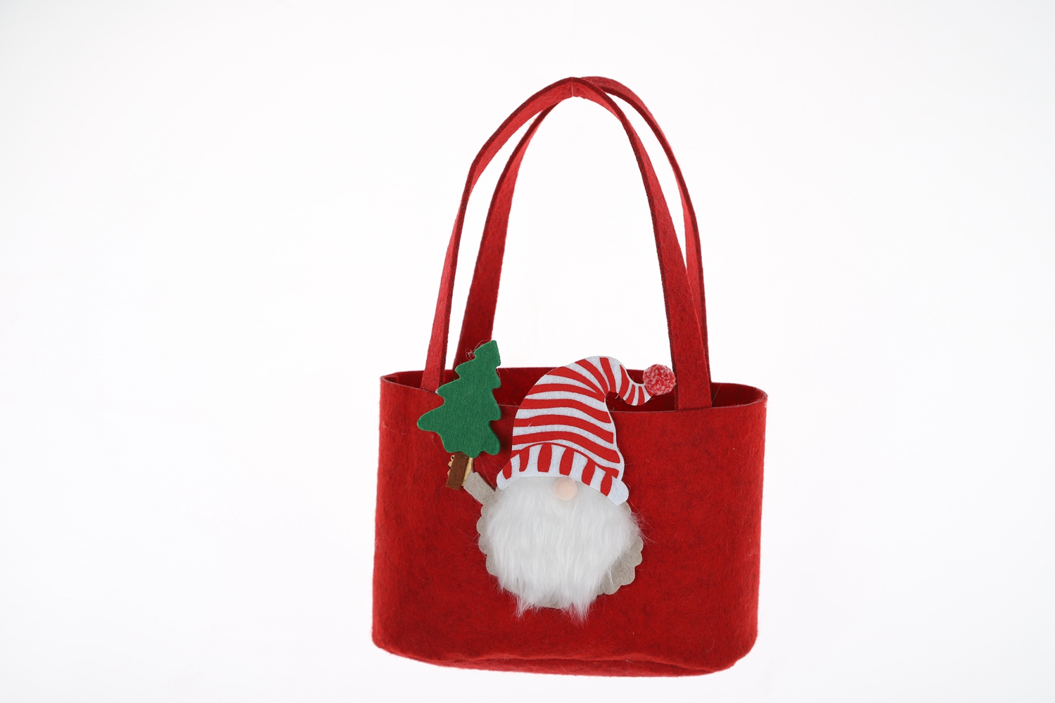 Filz Aufbewahrungseimer Weihnachtsgeschenk Tasche Winter Filz Handwerk Großhandel Handtasche 3