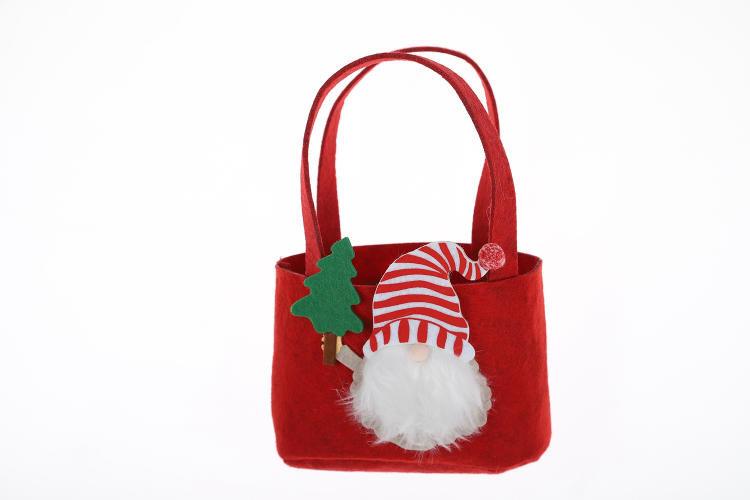Filz Aufbewahrungseimer Weihnachtsgeschenk Tasche Winter Filz Handwerk Großhandel Handtasche 7