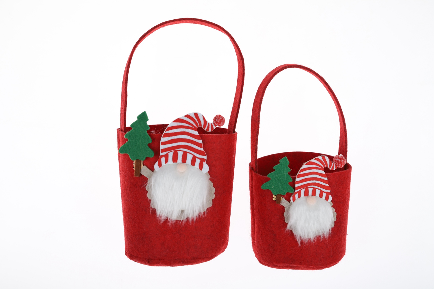 Weihnachten Gnome Tasche Winter Elf Tote Tasche Großhandel Filz Handwerk Party Dekoration 5