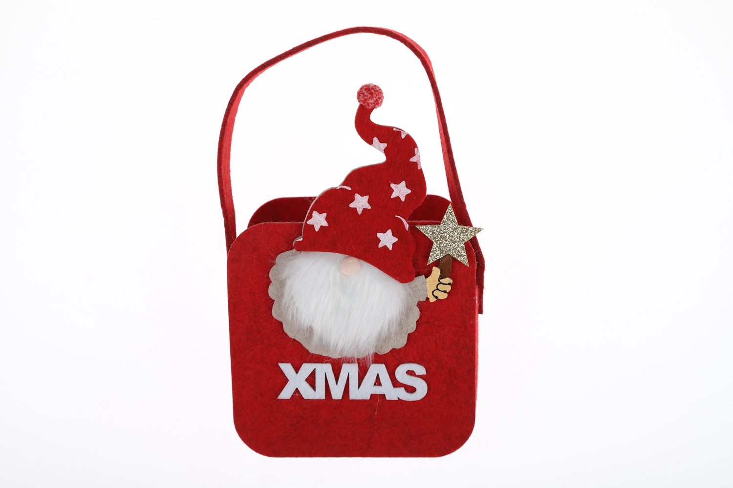 Großhandel Weihnachtsfeier Dekorationen Kinder Geschenktüten Filz Süßigkeiten Taschen Festliche Handwerk 2