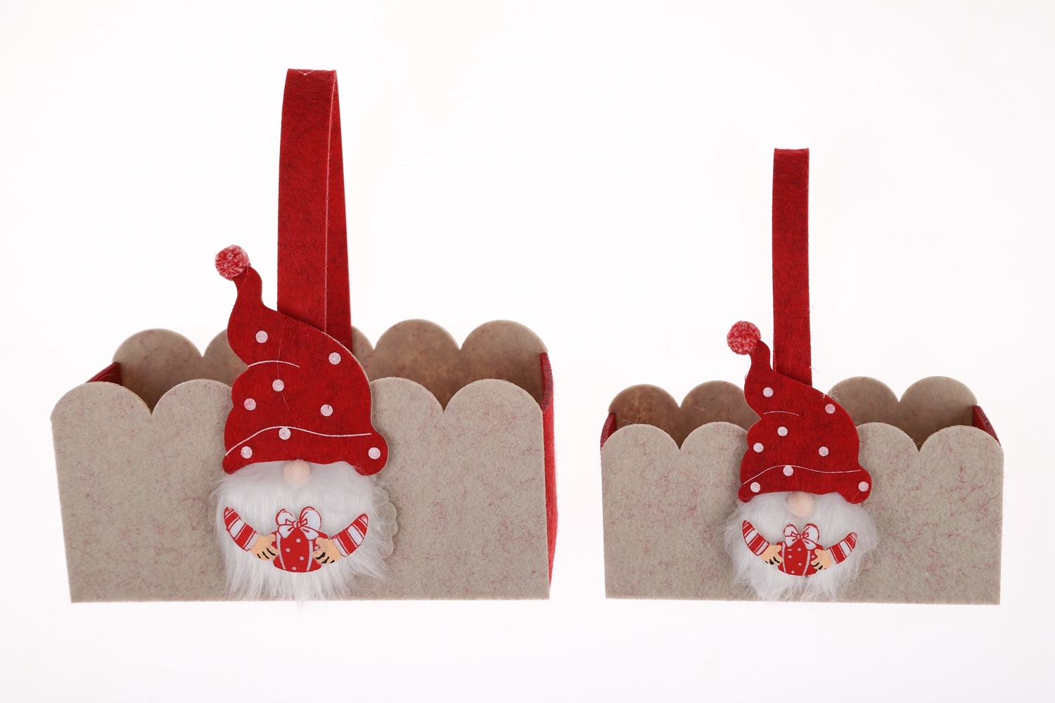 Neu Weihnachten Filz Handwerk Nette Gnome Taschen Winter Party Dekorationen 2