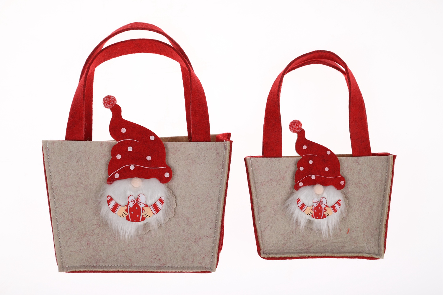 Neu Weihnachten Filz Handwerk Nette Gnome Taschen Winter Party Dekorationen 9