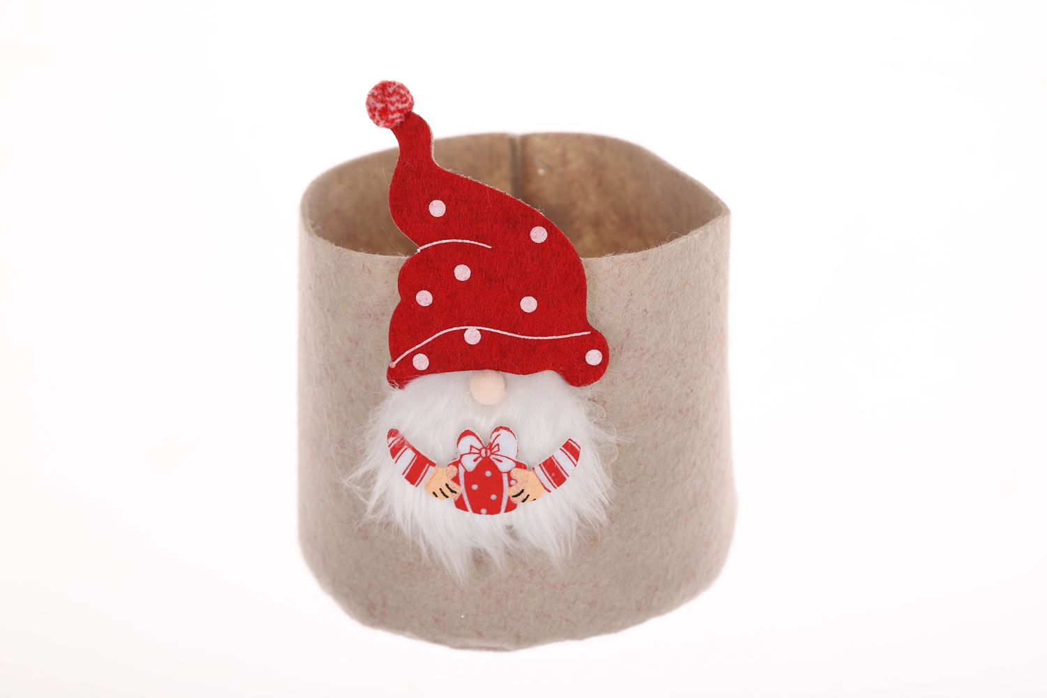Kinder Geschenk Tasche Filz Pflanzer Set Weihnachten Gnome Eimer Große Kapazität 2