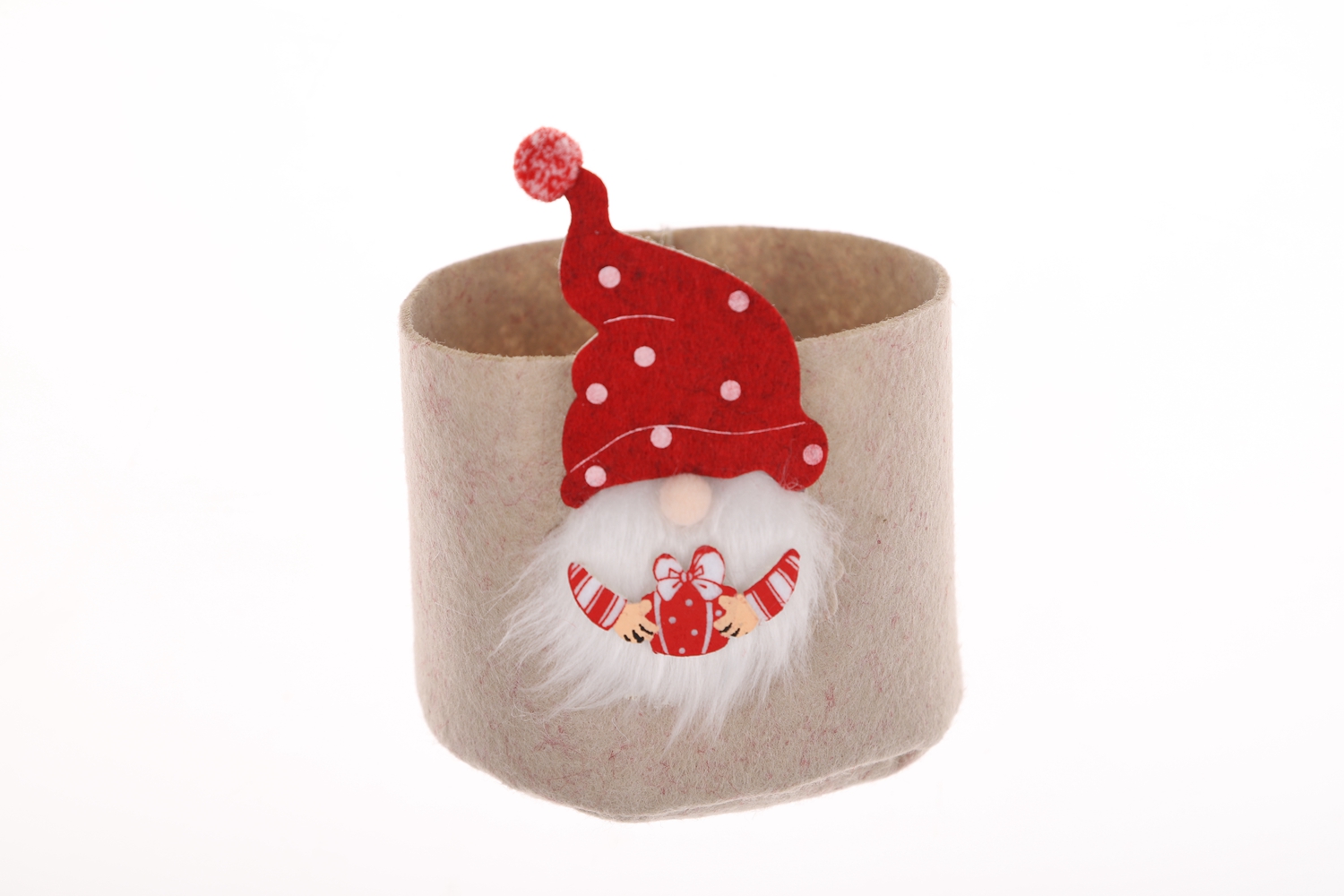 Kinder Geschenk Tasche Filz Pflanzer Set Weihnachten Gnome Eimer Große Kapazität 3