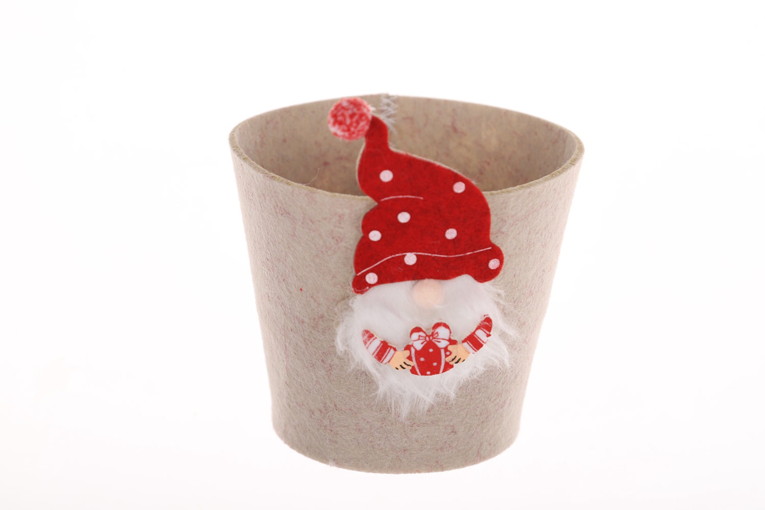 Kinder Geschenk Tasche Filz Pflanzer Set Weihnachten Gnome Eimer Große Kapazität 5