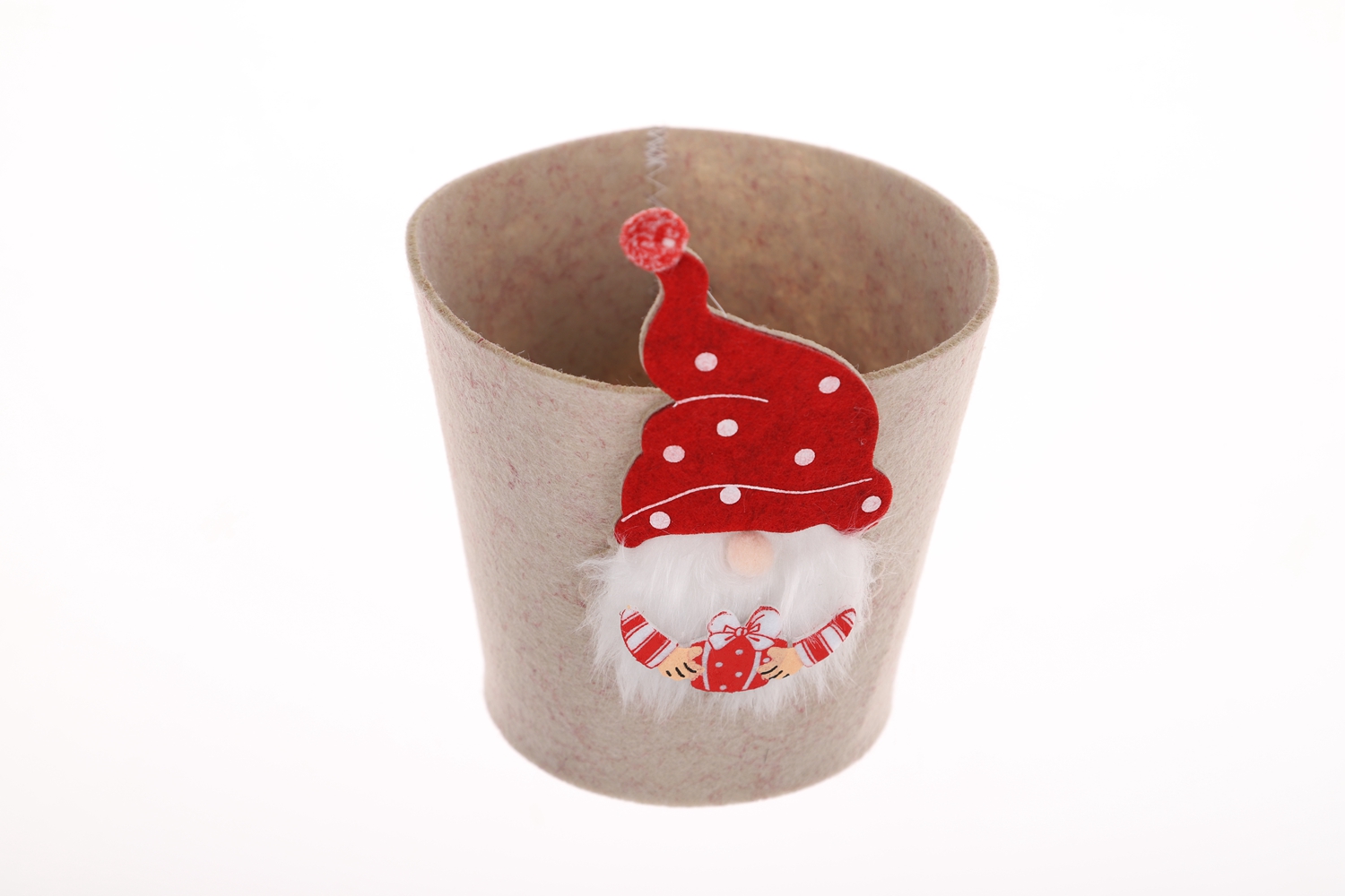 Kinder Geschenk Tasche Filz Pflanzer Set Weihnachten Gnome Eimer Große Kapazität 6