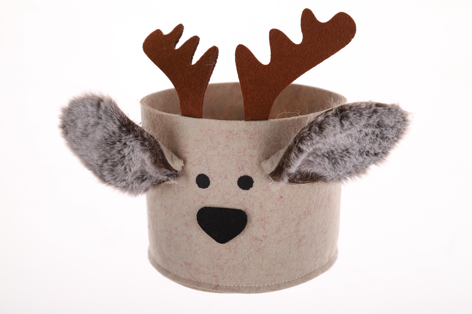 Elch Blumentopf Abdeckung Filz Blumentopf Abdeckung Weihnachten Handwerk Großhandel Urlaub Geschenke 5