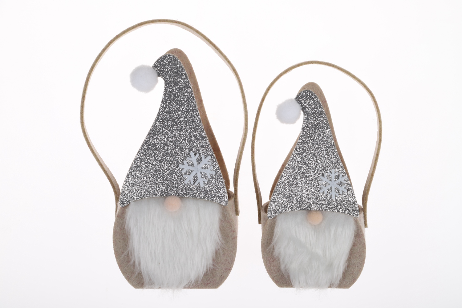 Weihnachts-Übertopfhülle, Filz-Gnome-Tasche, benutzerdefinierte Größe, Einkaufstasche, Süßigkeiten-Aufbewahrungstasche 2