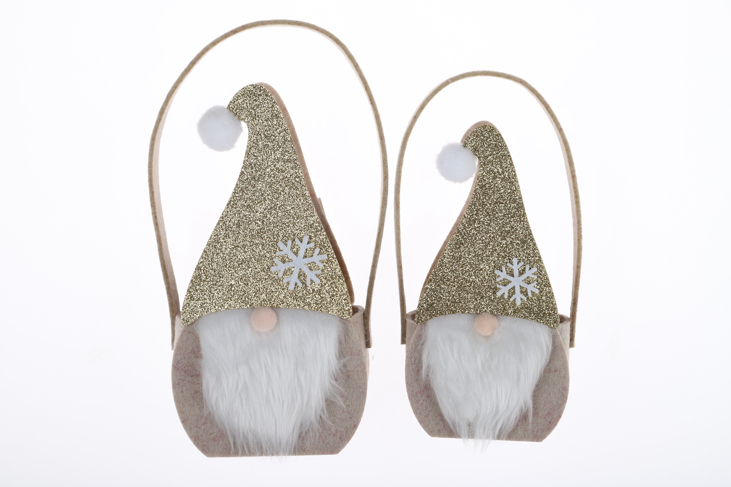 Weihnachts-Übertopfhülle, Filz-Gnome-Tasche, benutzerdefinierte Größe, Einkaufstasche, Süßigkeiten-Aufbewahrungstasche 1